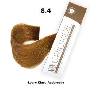 краситель SILK COLOR 8,4 светло-русый интенсивно медный 100 мл.