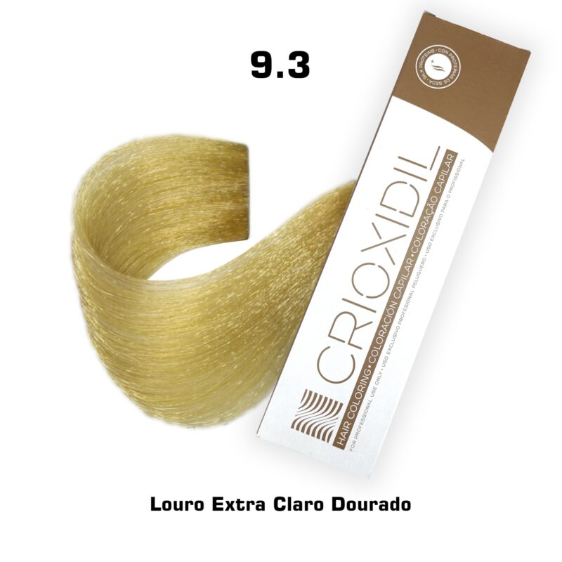 краситель SILK COLOR 9,3 TC светлый блондин золотистый 100 мл.