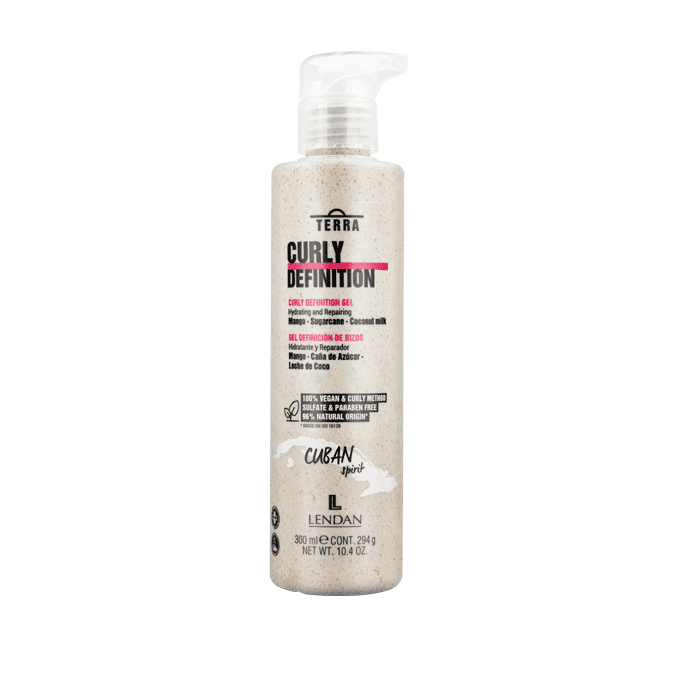 гель для кудрявых волос Lendan Terra Curly Definition 275 мл фиксация завитка
